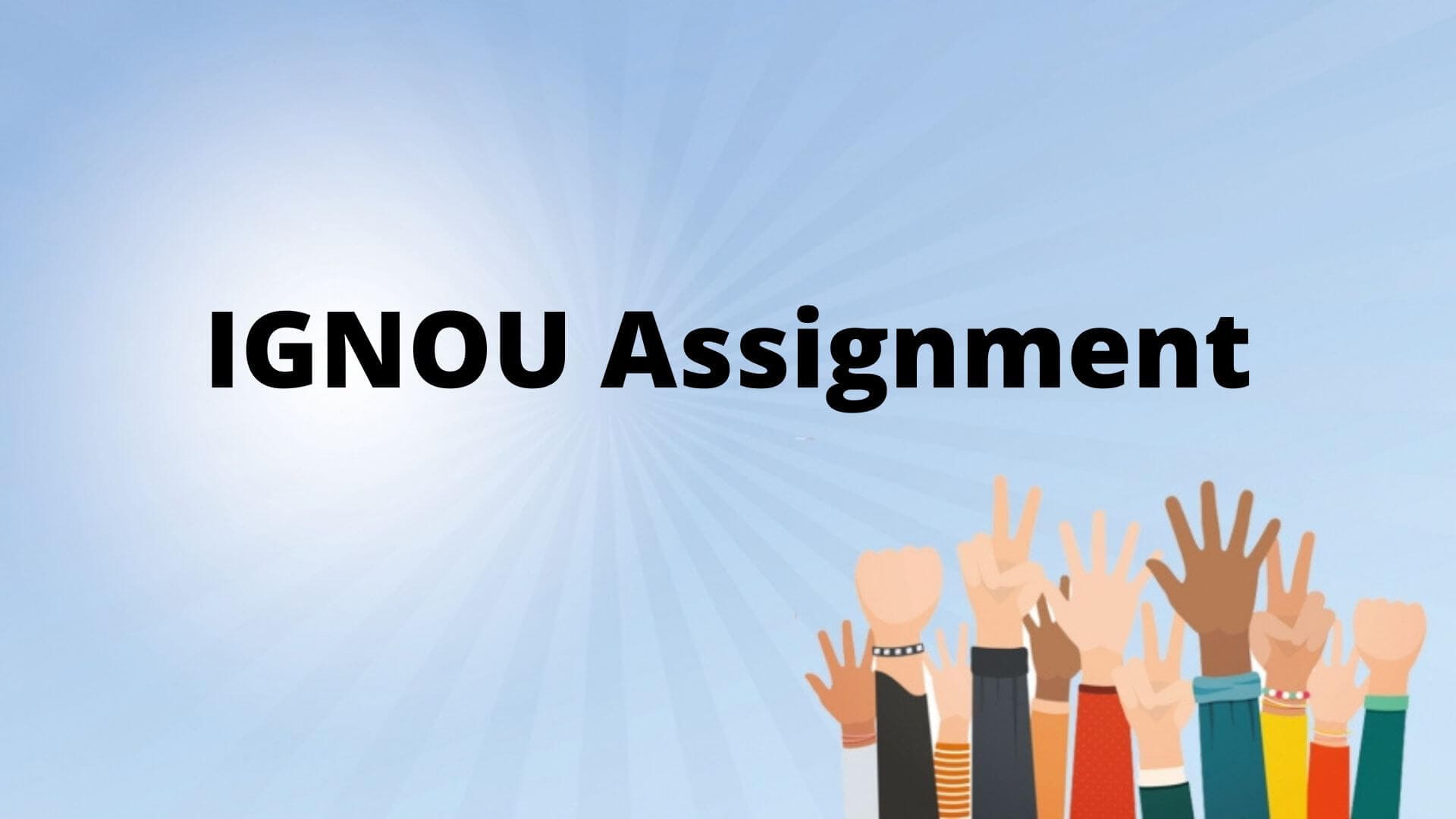 IGNOU Assignments